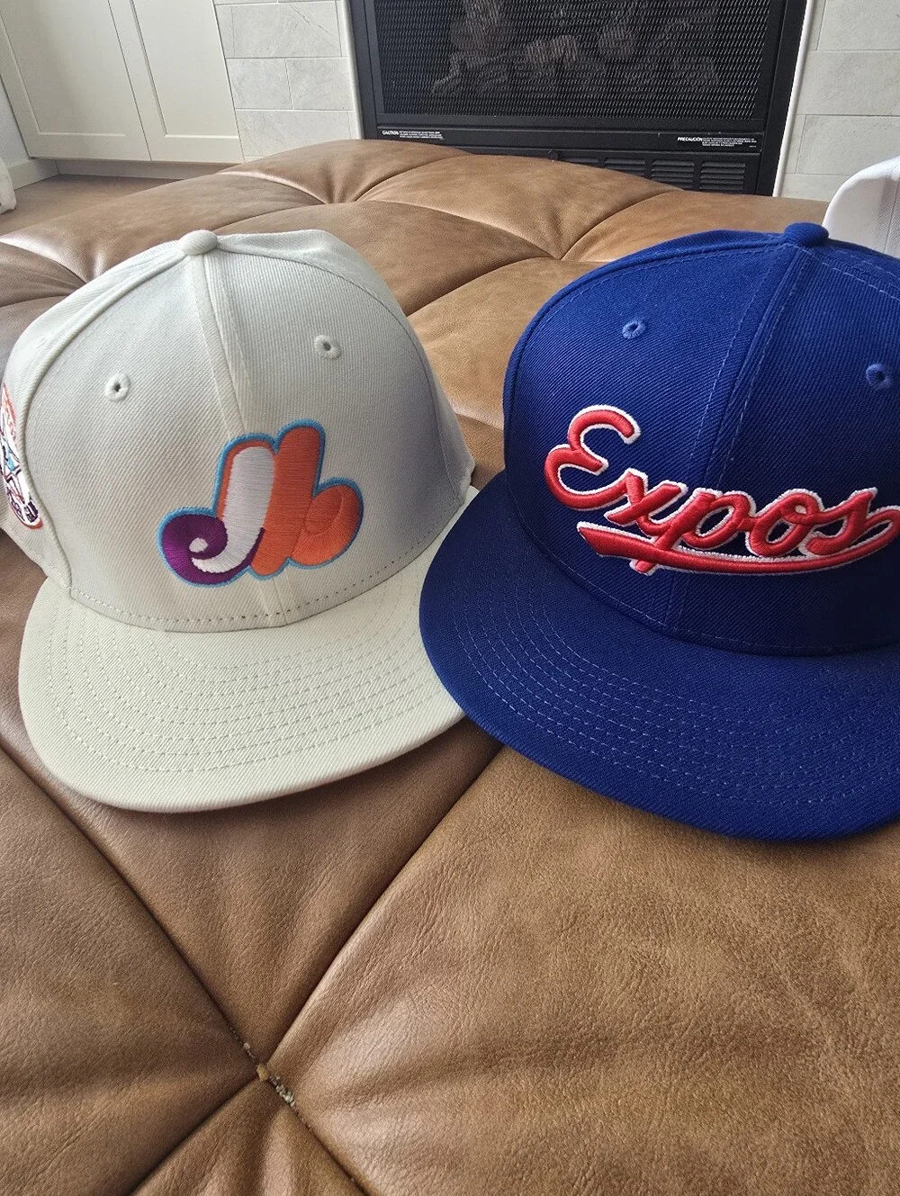 Lot Of 9 Montréal Expos New Era 5950 MLB Baseball Hats Size 8